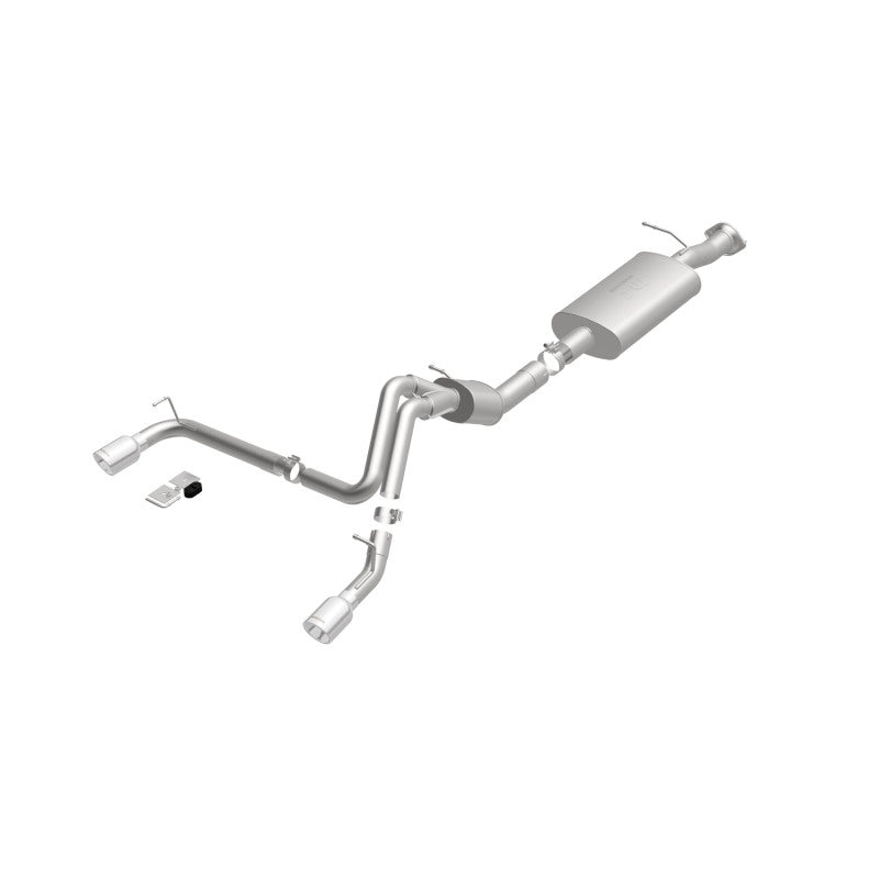 Système MagnaFlow C/B 07 GM Hummer H2 Split Rear