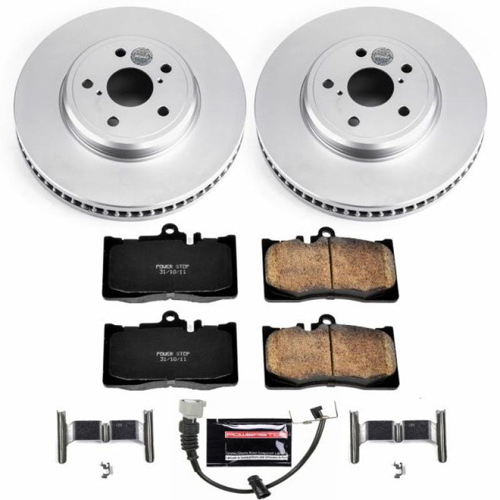 Kit de freins Power Stop 01-06 Lexus LS430 avant Z17 Evolution Geomet avec revêtement