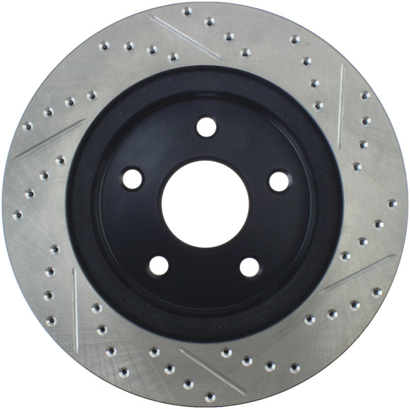 Rotor avant droit rainuré et percé StopTech pour Dodge Durango 04-06 / Ram 1500 02-10 (sauf Mega Cab)