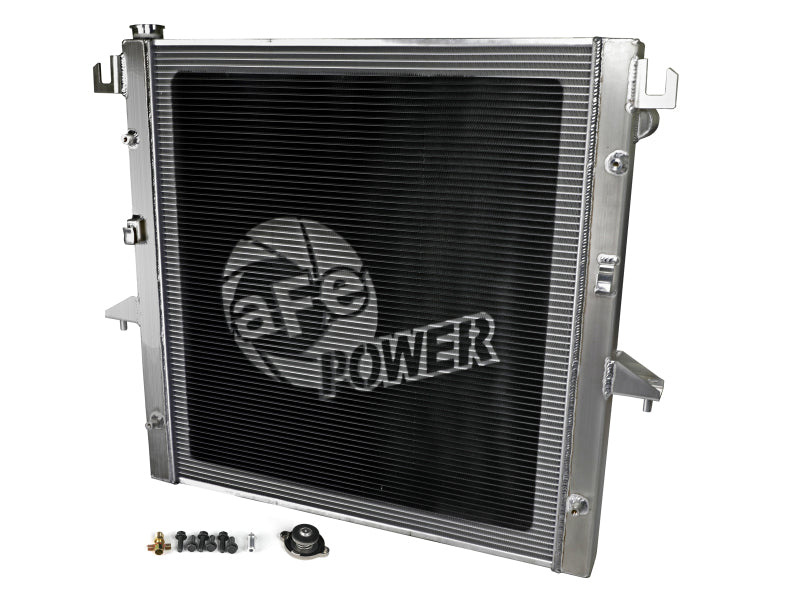 Radiateur tubulaire et à ailettes en aluminium aFe BladeRunner Street Series 03-09 Dodge Diesel L6 5,9 L/6,7 L