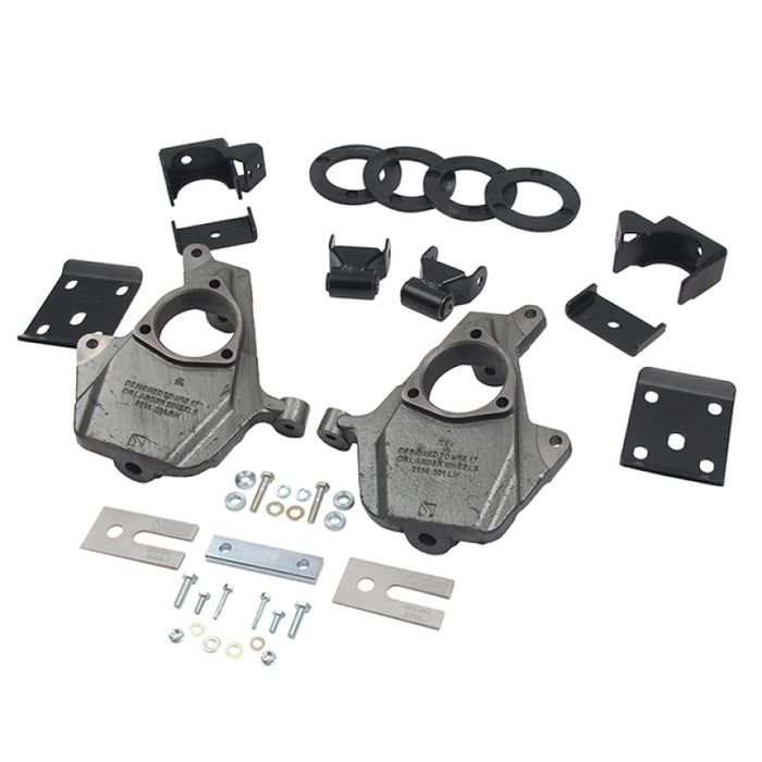 KIT D'ABAISSEMENT Belltech 16.5-17 Chevy Silverado Crew Cab 2WD 3-4F / 7R