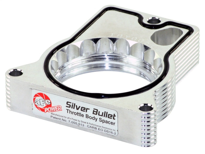 Entretoises de corps de papillon aFe Silver Bullet TBS GM C/K 1500/2500/3500 96-00 V8-5.0L 5.7L
