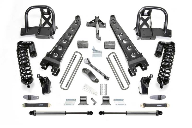 Système de bras de radiateur Fabtech 11-16 Ford F350 4WD 4 pouces avec DLS 4.0 C/O et DLS arrière