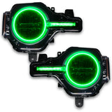 Oracle 21-22 Ford Bronco Headlight Halo Kit w/DRL Bar - Base Headlights -w/No Cntrl