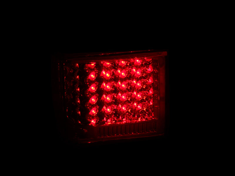 ANZO 2007-2014 Ford Expedition LED Taillights Red/Clear