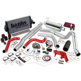Système PowerPack automatique Banks Power 99 Ford 7,3 L F250/350 - Échappement simple SS avec embout noir