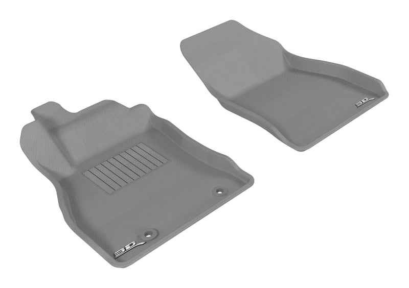 Tapis de sol 3D MAXpider 2011-2018 Nissan Juke Kagu 1ère rangée - Gris