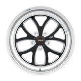 Roue noire Weld S76 17x11 / 5x4,75 BP / 7,7 po BS (plaquette haute) - Sans verrou de talon
