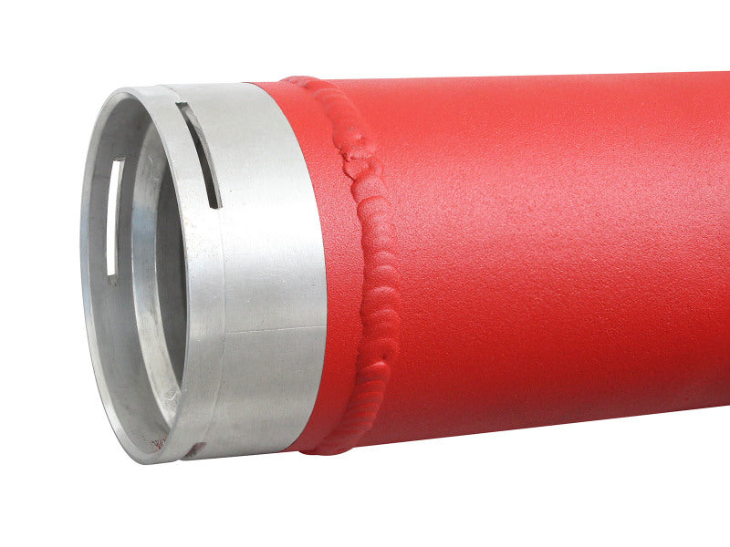 Tubes latéraux chaud et froid du refroidisseur intermédiaire rouge aFe Bladerunner 3 pouces 14-15 Dodge Ram 1500 EcoDiesel V6 3,0 L