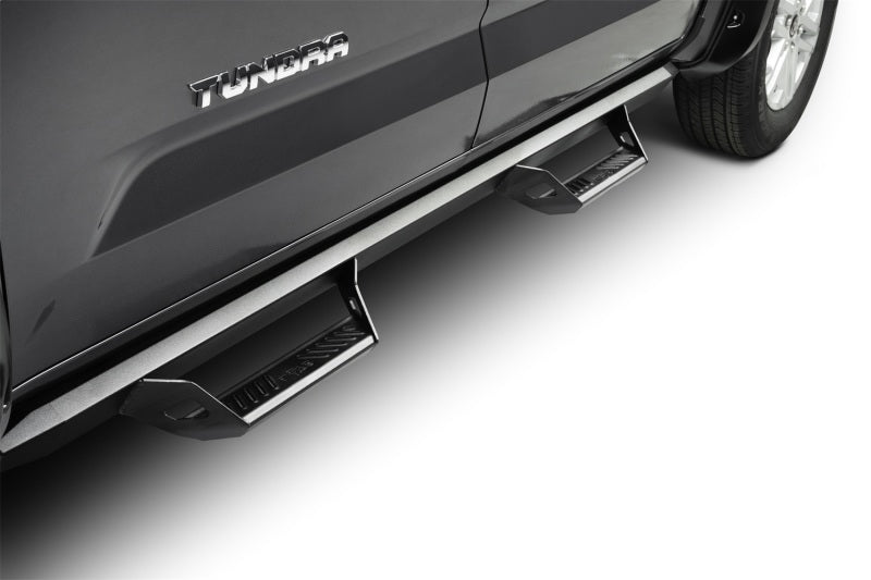 Toyota Tundra Crew Max Cab 2022 N-Fab Tous les lits SRW Predator Pro Steps Textured Black sans accès au lit