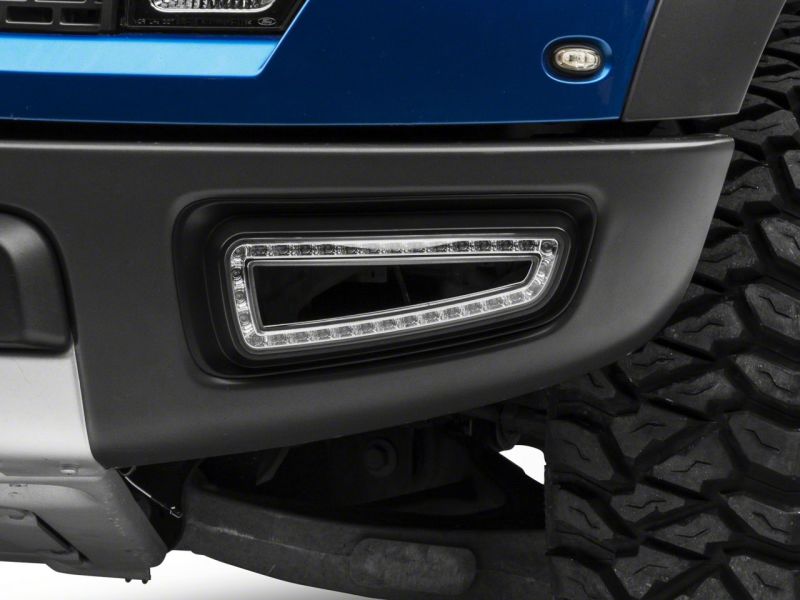 Feux antibrouillard à LED DRL Raxiom 10-14 Ford F-150 Raptor Axial Series