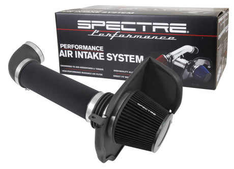 Kit d'admission d'air Spectre 11-19 Dodge Challenger/Charger 5,7 L V8 - Noir avec filtre noir