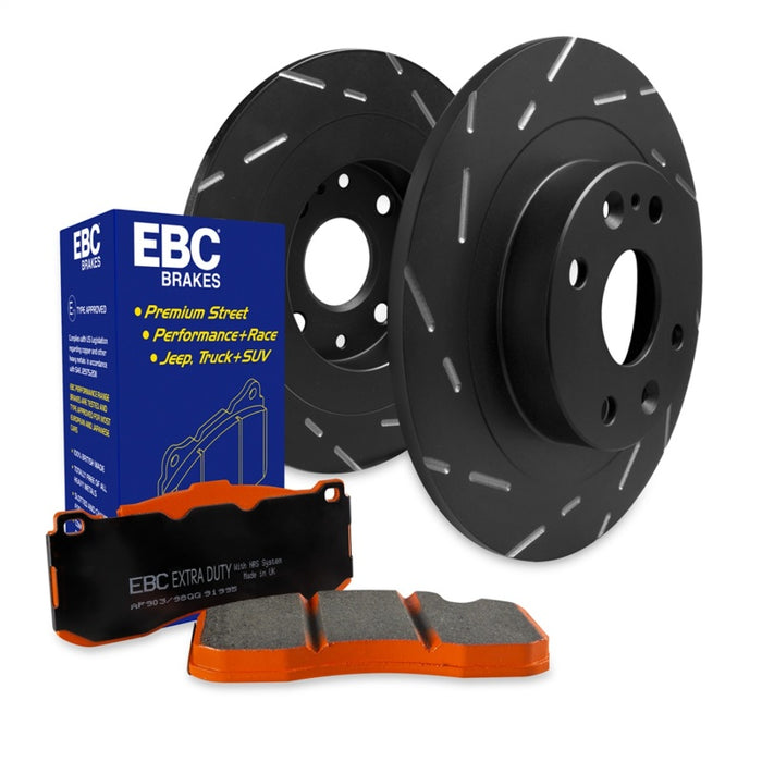 Plaquettes Orangestuff EBC S15 et rotors USR