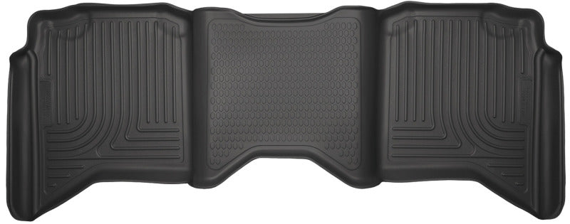 Revêtements de sol noirs pour 2e siège Husky Liners 09-10 Dodge Ram 1500 Crew Cab WeatherBeater