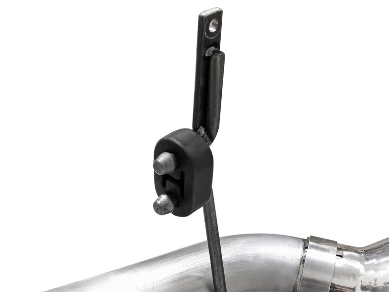 aFe Atlas Exhaust 4 pouces DPF-Back échappement embout poli en acier aluminisé 11-14 Ford Diesel Truck V8-6.7L