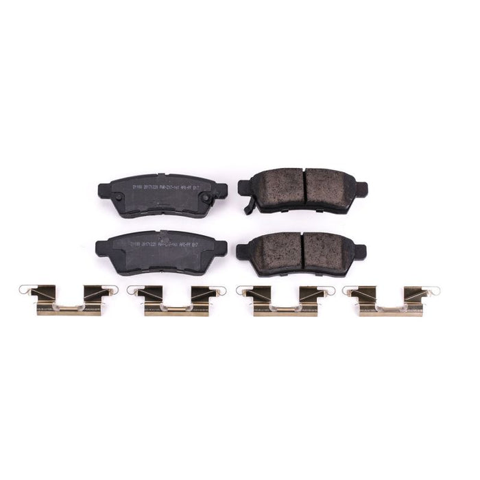 Plaquettes de frein arrière Power Stop 05-19 Nissan Frontier Z17 Evolution en céramique avec matériel