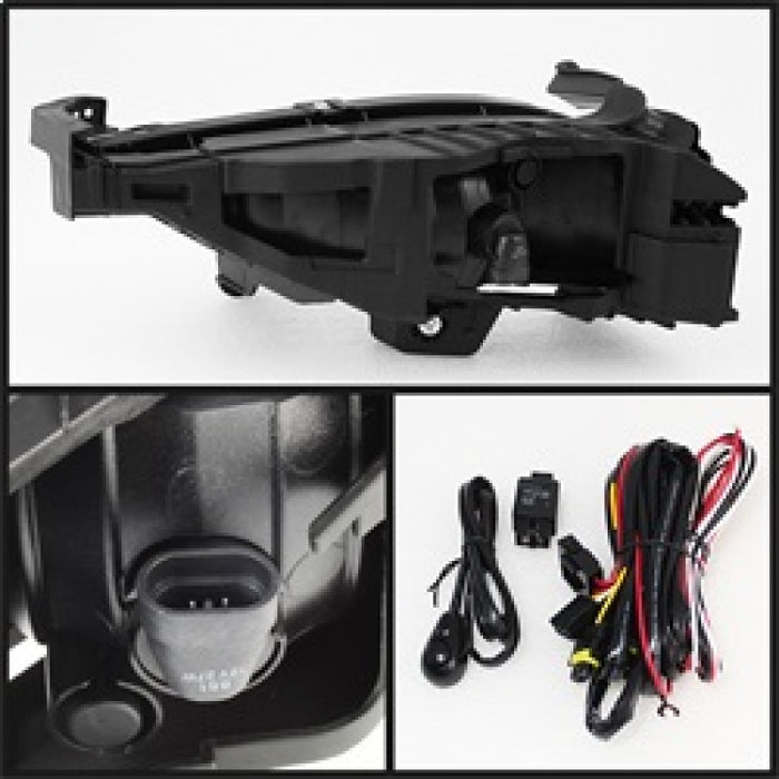 Phares antibrouillard de style OE avec interrupteur pour Hyundai Sonata 2011-2012 Spyder, transparents FL-HYS2011-C