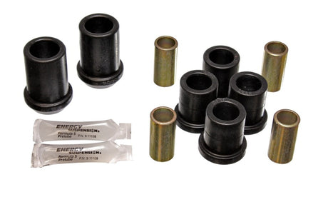 Ensemble de bagues de bras de suspension avant noires pour Chrysler RWD 73-79 B-Body Energy Suspension