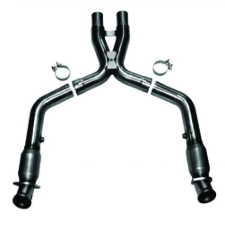Kooks 11-14 Ford Mustang GT 5.0L 4V 3 po x 2 3/4 po OEM Cat X Pipe Kooks HDR Req