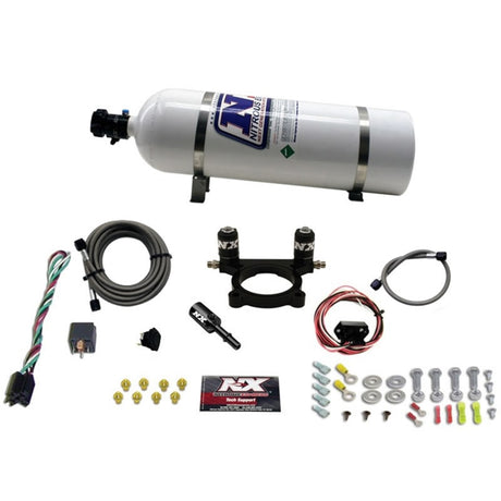 Kit de plaque nitreuse Nitrous Express 2013+ Subaru BRZ (35-100 CV) avec bouteille de 15 lb