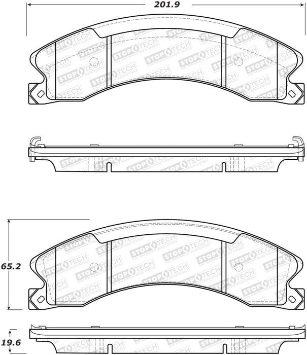 Plaquettes de frein StopTech Street - Avant