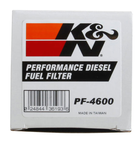 Filtre à carburant K&amp;N 2014-2015 Jeep Grand Cherokee 3.0L V6 Diesel en ligne 4500