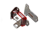 Suspension énergétique GM Early Eng Mnt Chrome Plat - Rouge