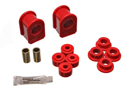 Ensemble de bagues de barre stabilisatrice de style poubelle de 1 po de diamètre et 2 1/2 po de hauteur pour suspension énergétique Ford Red