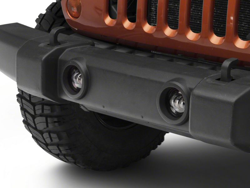 Feux antibrouillard à LED à trois barres Raxiom 07-23 Jeep Wrangler JK et JL Axial Series - Ambre