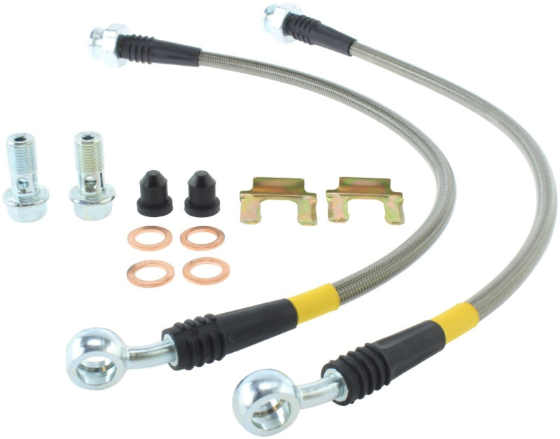 Kit de conduites de frein arrière en acier inoxydable StopTech pour Pontiac Solstice 06-09