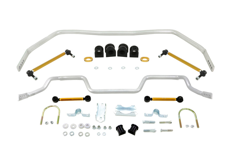 Kit de barres stabilisatrices avant et arrière Whiteline 05-14 pour Ford Mustang (y compris GT)