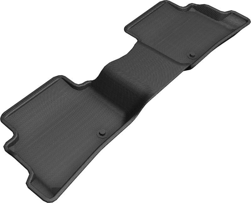 Tapis de sol 3D MAXpider pour Hyundai Kona Electric Kagu 2019-2020, 2e rangée - Noir