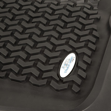 Revêtement de plancher avant Rugged Ridge noir pour Ford F-250/F-350/F-450/F-550 standard 2017-2018