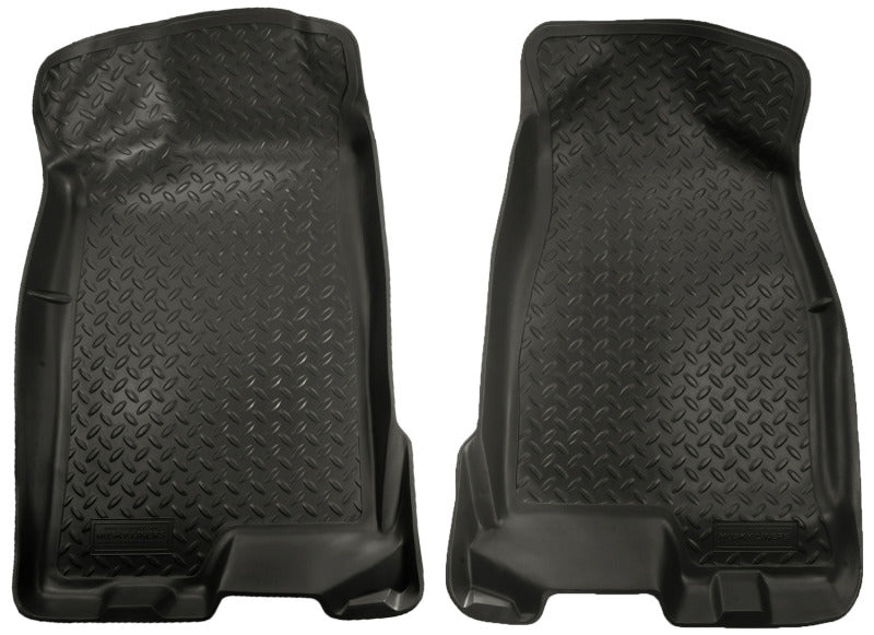 Husky Liners 04-12 Chevy Colorado/GMC Canyon Crew Cab Classic Style Black Floor Liners