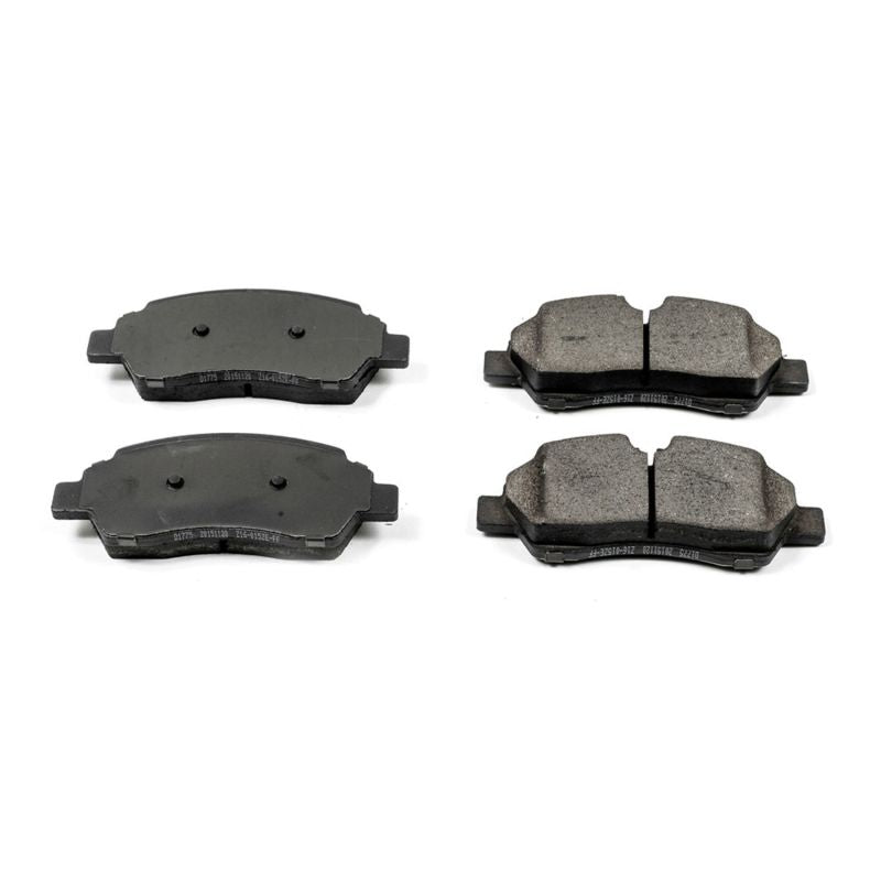 Plaquettes de frein arrière Power Stop 15-19 en céramique Z16 Evolution pour Ford Transit-150