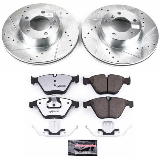 Power Stop 08-10 BMW 328i Front Z26 Street Warrior Brake Kit