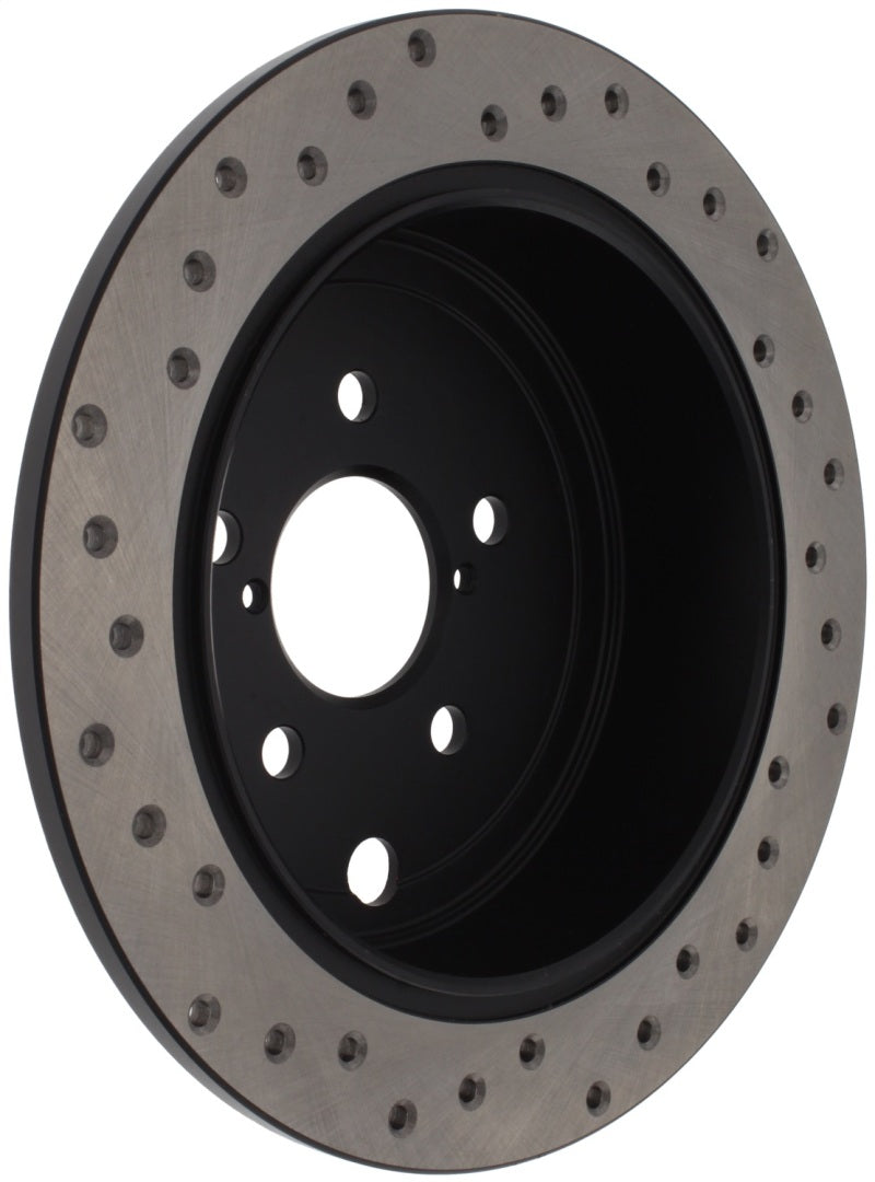 Rotor arrière gauche percé StopTech 08-10 WRX