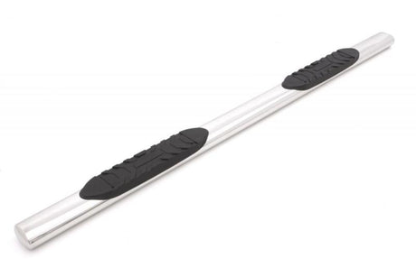 Barres de toit Lund 01-13 Chevy Silverado 1500 Crew Cab 5 po. Barres de toit ovales droites en acier inoxydable - Polies