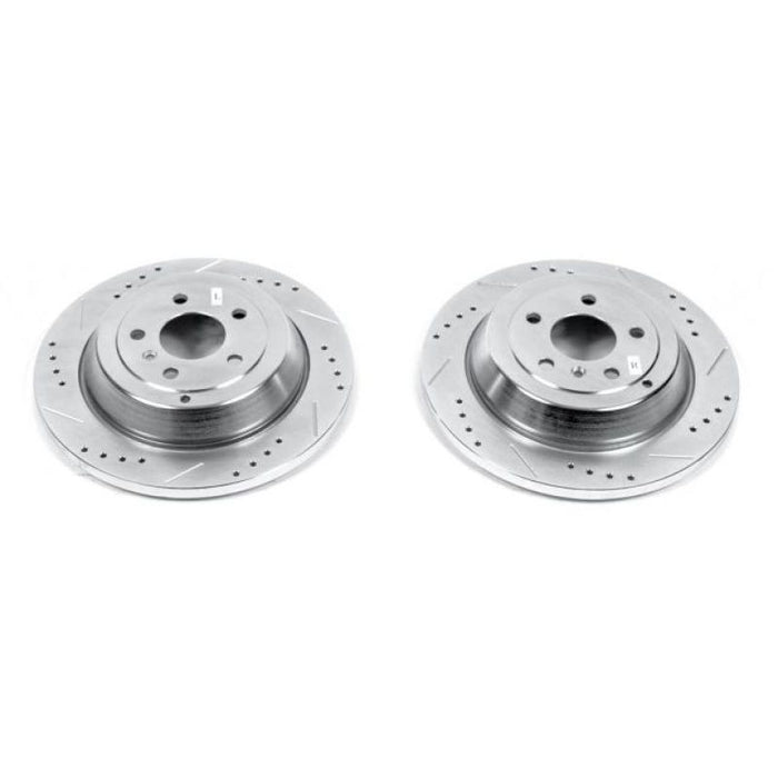 Disques de frein arrière Power Stop 07-09 Mercedes-Benz ML320 Evolution percés et fendus - Paire