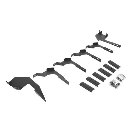 Supports de montage Go Rhino 19-22 Ford Ranger SCW 4DR (série V V3/RB10 Slim/RB20 Slim) - Tex. Blk