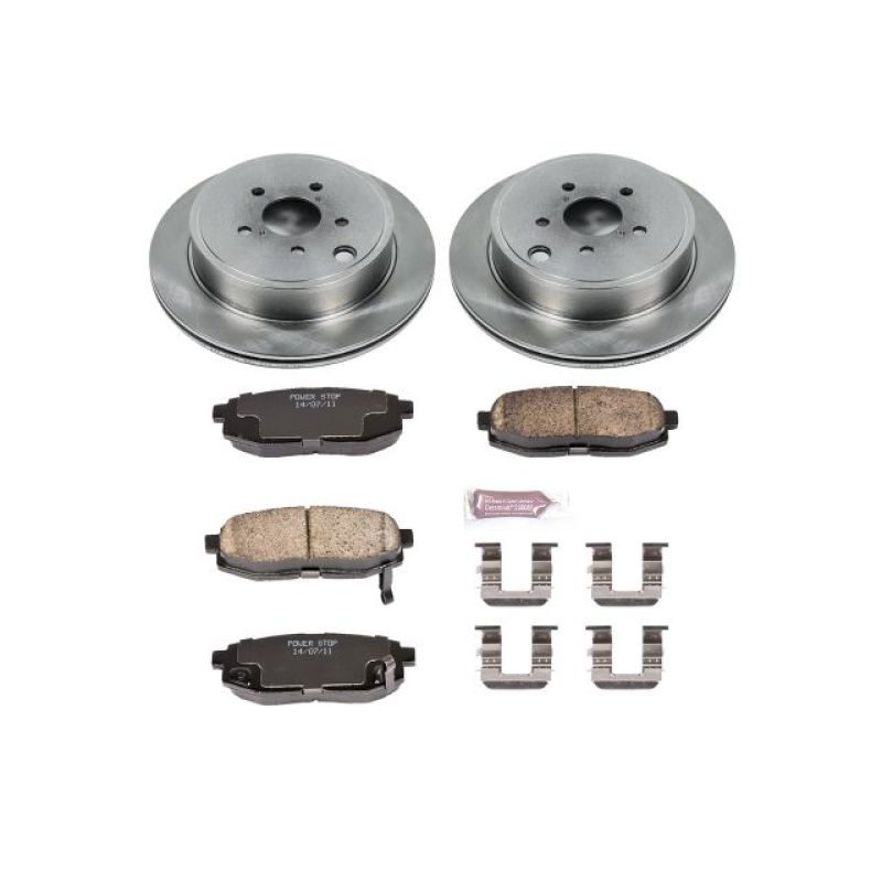 Kit de freins arrière Power Stop Autospecialty pour Scion FR-S 13-16