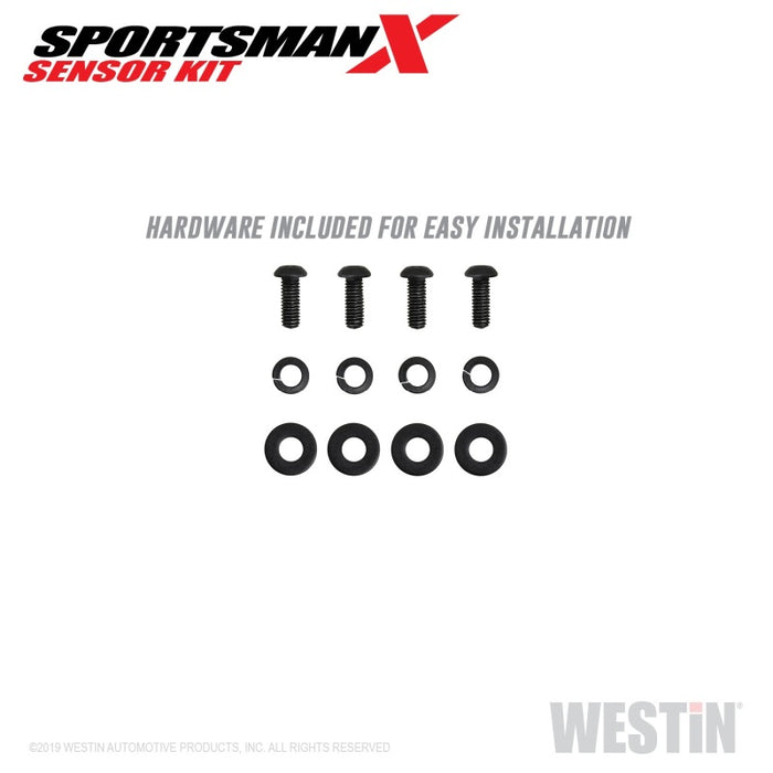 Kit de capteur Sportsman X Westin 19-20 Chevrolet/Dodge 1500 (sauf Silverado LD/Ram 1500 Classic 2019)