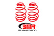 BMR 10-15 5th Gen Camaro V8 Front Lowering Springs - Red BMR Suspension