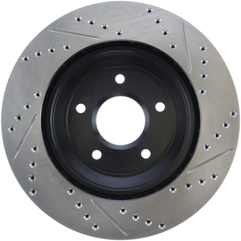 Rotor avant droit fendu et percé StopTech pour Cadillac XLR/XLR-V 04 et 08 / Chevy Corvette 97-04