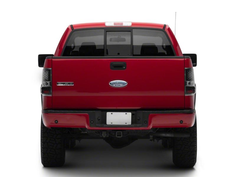 Feux arrière à LED Raxiom 04-08 Ford F-150 Styleside - Boîtier noir (lentille transparente)