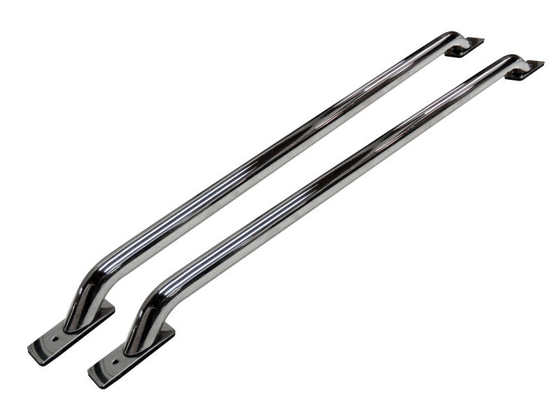 Go Rhino 97-14 Ford F-150 Stake Pocket Bed Rails - Chrome