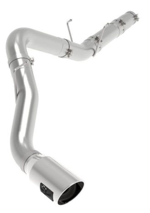 Système d'échappement en acier aluminium aFe ATLAS 5 pouces avec DPF et embout poli pour camions diesel Ram 19-20 L6-6,7 L (td)