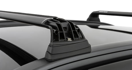 Rhino-Rack 18-22 Hyundai Kona 1ère génération SUV 5 portes avec rails encastrés Vortex RVP 2 barres de toit - Noir