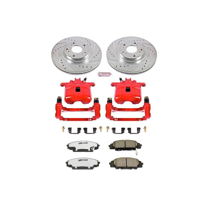 Kit de freins avant Power Stop 02-06 Acura RSX Z26 Street Warrior avec étriers