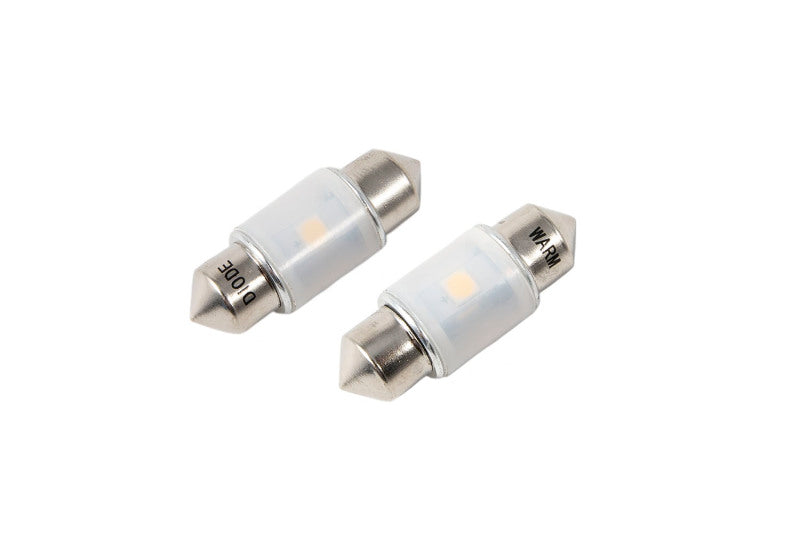 Diode Dynamics 31mm HP6 LED Bulb LED Warm - White (Pair)